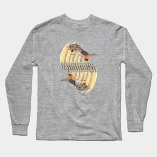 Coyote Spirit Animal Design Long Sleeve T-Shirt